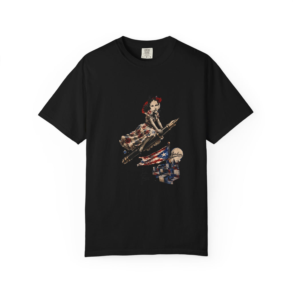 Vintage Space Cat T-Shirt — Retro Astronaut Kitty Graphic Tee