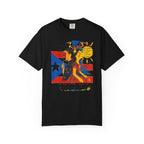 Puerto Rican Flag Art T-Shirt Julia de Burgos homenaje— "The Dua Julia" Illustrated Graphic Tee