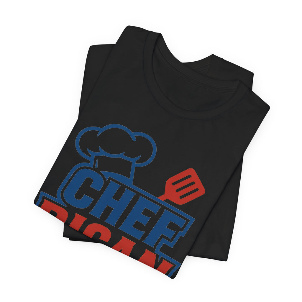 Unisex Puerto Rican Chef Short Sleeve Tee