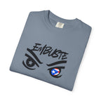 Embuste Eyes Graphic T-Shirt — Bold Script & Star-Spangled Eye Design