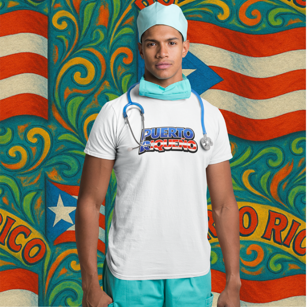 Short sleeve Puerto Riqueño t shirt