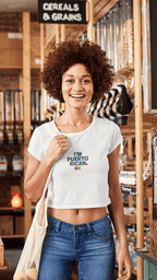I'm Puerto Rican Crop Tee — Women's Puerto Rican Pride Top