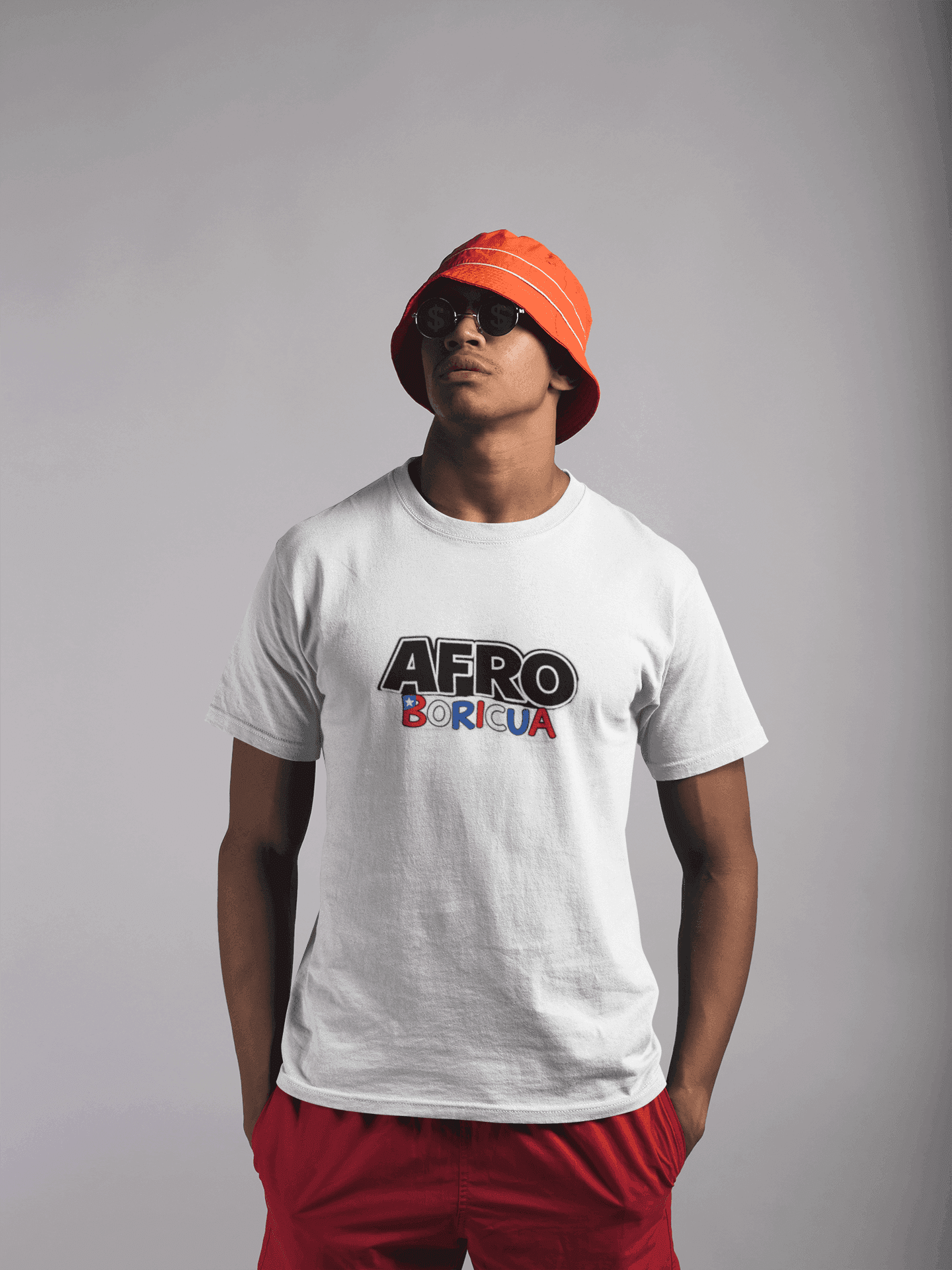 Afro Boricua T-Shirt — Puerto Rican Flag Pride Tee
